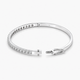 Vòng Tay Kim Cương Nuôi Cấy trong Phòng Thí Nghiệm Vàng Trắng 18K | Kim Cương Tròn 2.8mm | Cỡ 16