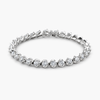 Lab-Grown Diamond Tennis Bracelet 5.60 CTW | Round Brilliant | Platinum | 7