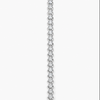 Lab-Grown Diamond Tennis Bracelet 5.60 CTW | Round Brilliant | Platinum | 7