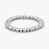 18.5 CTW Pear Lab Diamond Tennis Bracelet in Platinum