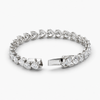 31.31 CTW Lab-Grown Diamond Tennis Bracelet in Platinum | D/VVS2 IGI Certified