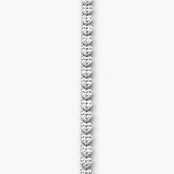31.31 CTW Lab-Grown Diamond Tennis Bracelet in Platinum | D/VVS2 IGI Certified