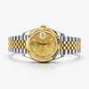 Rolex Oyster Perpetual Datejust 126333 41mm – Yellow Gold & Stainless Steel Jubilee, Champagne Dial, Fluted Gold Bezel
