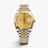Rolex Oyster Perpetual Datejust 126333 41mm – Yellow Gold & Stainless Steel Jubilee, Champagne Dial, Fluted Gold Bezel