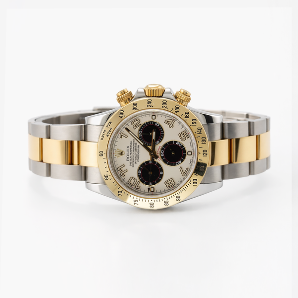 Pre-Owned Rolex Daytona 116523 40mm | Yellow Gold & Steel Oyster Bracelet