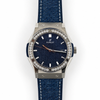Hublot Classic Fusion Titanium Diamonds 42mm Blue Denim Dial & Strap