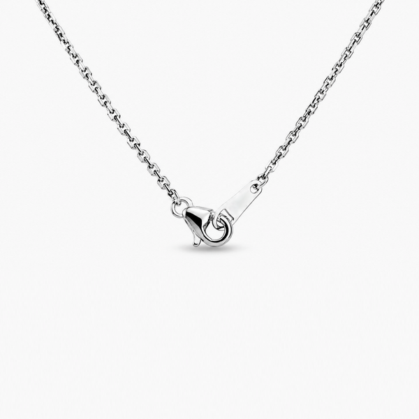 Dây Chuyền Mặt Kim Cương Pear Lab 4.28 CT và Các Họa Tiết Kim Cương | Chứng Nhận IGI | Vàng Trắng 14K