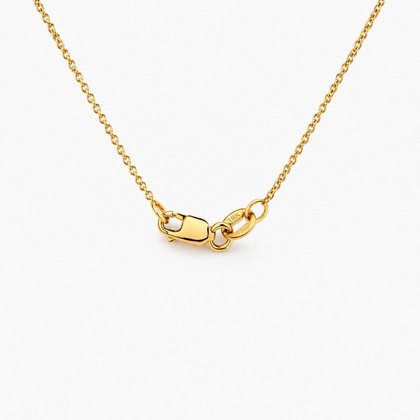 4.34 Ct Pear Shape Lab Grown Diamond Pendant Necklace | E/VS2 IGI | 18K Yellow Gold