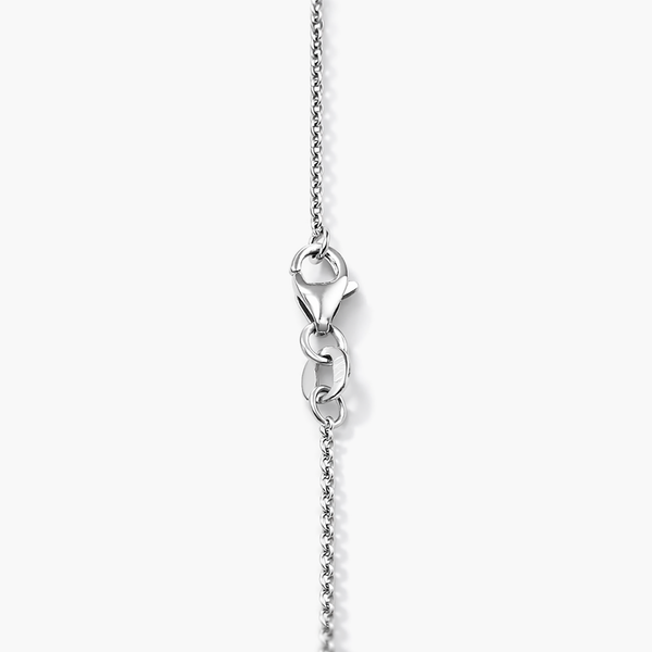 Mặt Dây Chuyền Kim Cương Nuôi Trồng Trong Phòng Thí Nghiệm Hình Tròn 1,37 CT, Viền Hai Lớp – Vàng Trắng 14K (Tổng 3,57 CTW, F/VVS2, GIA)