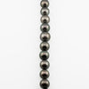 Tahitian Pearl Necklace 15–18mm with 18K White Gold Pavé Diamond Clasp, 18 Inches