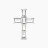 Lab Grown Diamond Cross Pendant in Platinum (2.37 ctw)