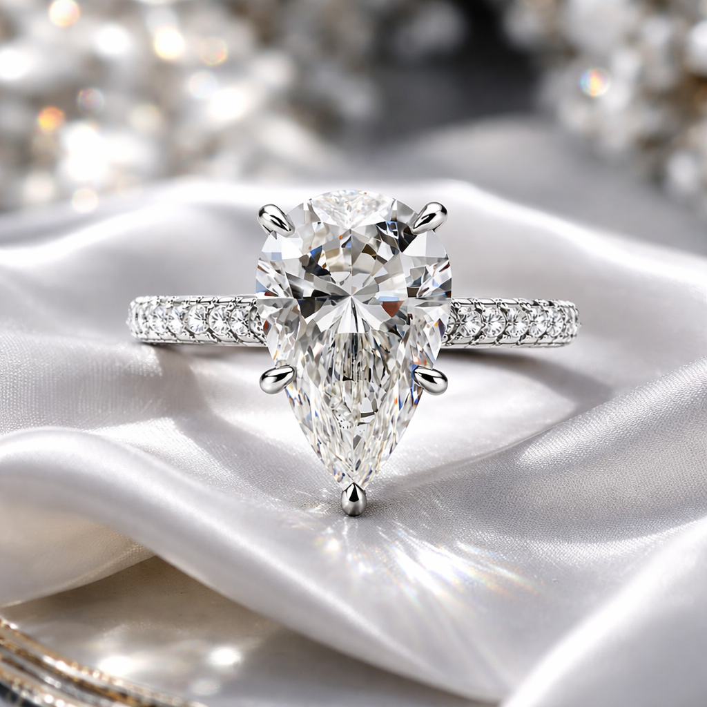 Classic beauty with a radiant center stone
