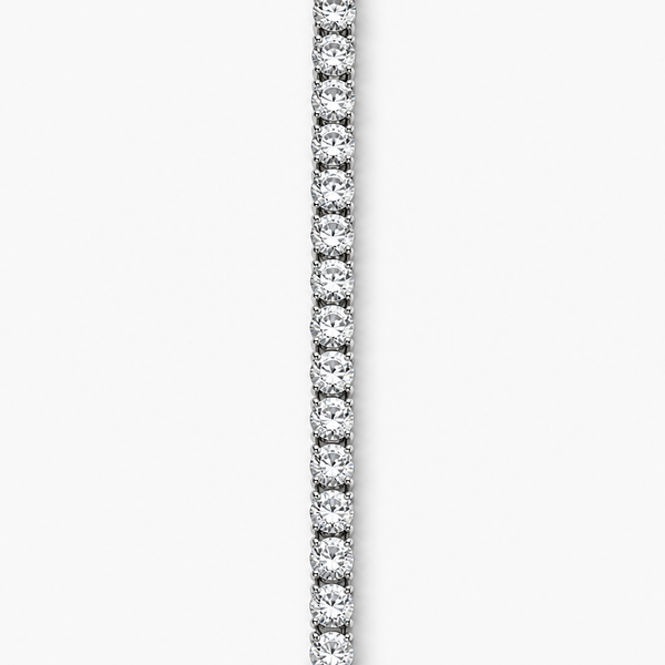 29 CTW Lab-Grown Diamond Tennis Bracelet in Platinum, 7.5