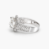 Lab-Grown Diamond Halo Engagement Ring in Platinum | 3.01 CT Round Brilliant | EVS1 IGI | 1.50 CTW