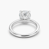 1.50 Carat Round Brilliant Natural Diamond Solitaire Engagement Ring in 18K White Gold