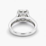 Nhẫn Đính Hôn Kim Cương Tròn Sáng 1.05 ct D/VVS1 IGI Chứng Nhận Nuôi Cấy trong Vàng Trắng 18K