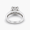 Round Brilliant Diamond Engagement Ring 1.05 ct D/VVS1 IGI Certified Lab Grown in 18K White Gold