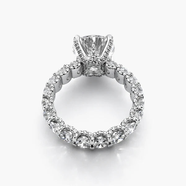 DC Round Eternity Band and Pavé Edges