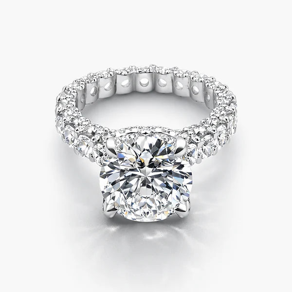 DC Round Eternity Band and Pavé Edges