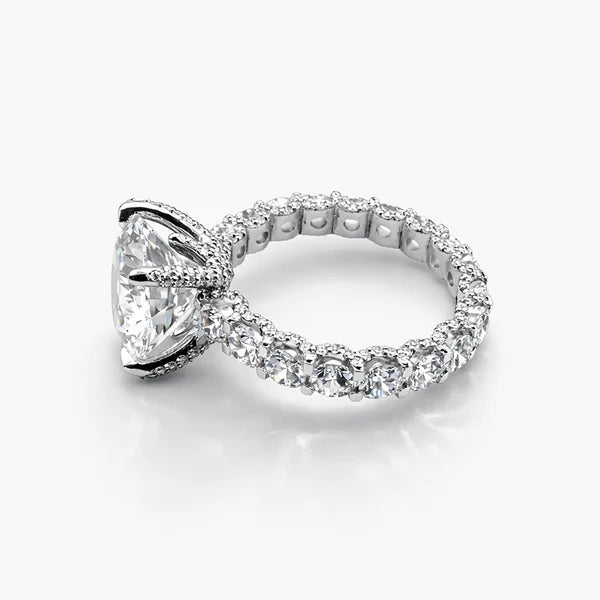 DC Round Eternity Band and Pavé Edges