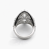Marquise 9.03 CT Lab-Grown Diamond Ring with 4.05 CT Pear Side Stones in Pavé Setting in Platinum