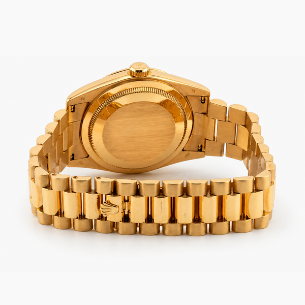 Rolex Day-Date 36 118238 Champagne Dial 18K Yellow Gold President Bracelet — With Papers