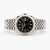 Rolex Datejust 41 Black Stick Dial Fluted Bezel Jubilee Bracelet Ref. 126334 — Box & Papers