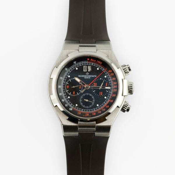 Vacheron Constantin Overseas Chronograph 42mm Stainless Steel Black Dial Ref. 49150/000A-9813