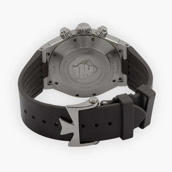 Vacheron Constantin Overseas Chronograph 42mm Stainless Steel Black Dial Ref. 49150/000A-9813